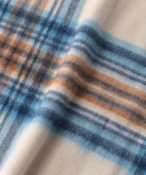 Steven Alan(スティーブンアラン)の「<TWEED MILL>CHECK STOLE/ストール(ストール/ショール・レディース・ライトブルー/ブラック/レッド/ナチュラル・FREE)」の10枚目の写真