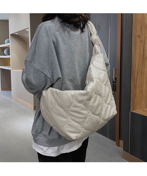 SETUP7(セットアップセブン)の「【SETUP7】キルティングショルダー KNF(ショルダーバッグ・レディース・ブラック/ブラック系2/ホワイト/グレー・FREE)」の6枚目の写真