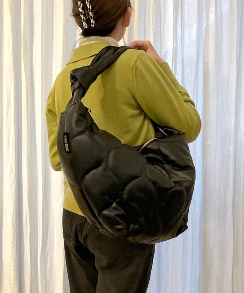 SETUP7(セットアップセブン)の「【SETUP7】キルティングショルダー KNF(ショルダーバッグ・レディース・ブラック/ブラック系2/ホワイト/グレー・FREE)」の13枚目の写真