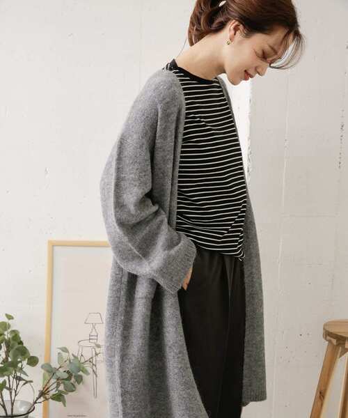 URBAN RESEARCH DOORS(アーバンリサーチドアーズ)の「スムースボーダープルオーバー(Tシャツ/カットソー・レディース・ホワイト系その他/ブラック系その他・ONE)」の5枚目の写真