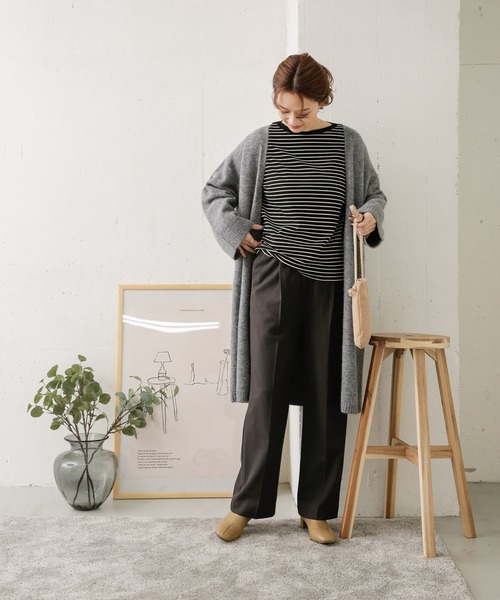 URBAN RESEARCH DOORS(アーバンリサーチドアーズ)の「スムースボーダープルオーバー(Tシャツ/カットソー・レディース・ホワイト系その他/ブラック系その他・ONE)」の12枚目の写真