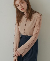 hinari | シアーメロウトップス(Tシャツ/カットソー)