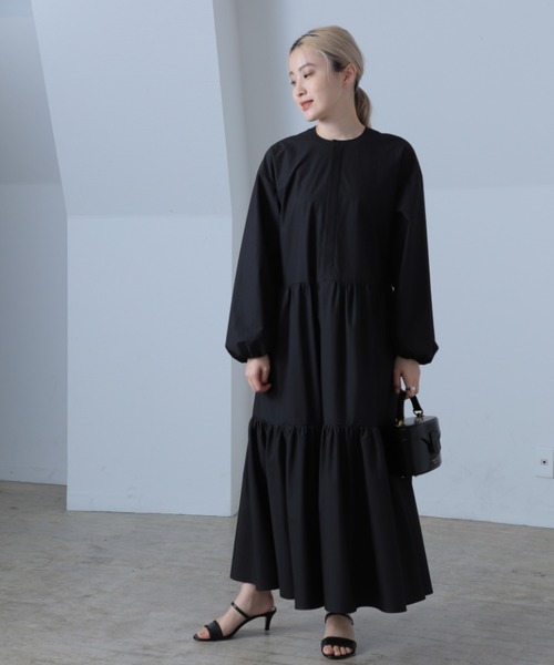【近年モデル＊未使用】Demi-Luxe BEAMS ティアードワンピース 近年モデル＊未使用】Demi-Luxe BEAMS ティアードワンピース