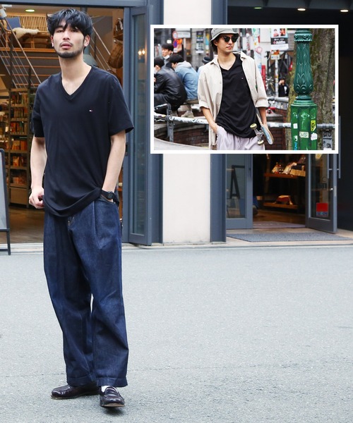TOMMY HILFIGER（トミーヒルフィガー）の「TOMMY HILFIGER/トミー ヒルフィガー Tシャツ カットソー 半袖（Tシャツ/カットソー・メンズ・レッド/ブラック/グレー/ネイビー/ホワイト・SMALL/LARGE/MEDIUM/X-LARGE/XX-LARGE）」の16枚目の写真