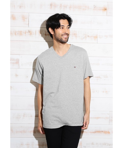 TOMMY HILFIGER（トミーヒルフィガー）の「TOMMY HILFIGER/トミー ヒルフィガー Tシャツ カットソー 半袖（Tシャツ/カットソー・メンズ・レッド/ブラック/グレー/ネイビー/ホワイト・SMALL/LARGE/MEDIUM/X-LARGE/XX-LARGE）」の10枚目の写真