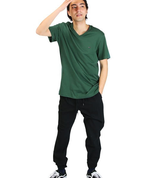 TOMMY HILFIGER（トミーヒルフィガー）の「TOMMY HILFIGER/トミー ヒルフィガー Tシャツ カットソー 半袖（Tシャツ/カットソー・メンズ・レッド/ブラック/グレー/ネイビー/ホワイト・SMALL/LARGE/MEDIUM/X-LARGE/XX-LARGE）」の6枚目の写真