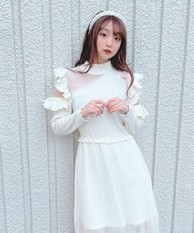 Swankiss（スワンキス）の「JF lady knit O/P（ワンピース