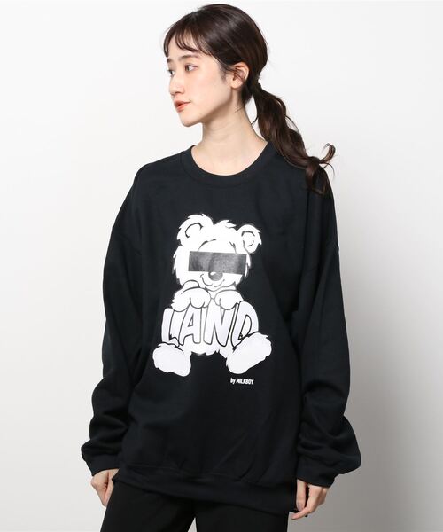 LAND by MILKBOY（ランドバイミルクボーイ）の「LAND BEAR SWEATS LAND by MILKBOY LAND BEAR スウェット