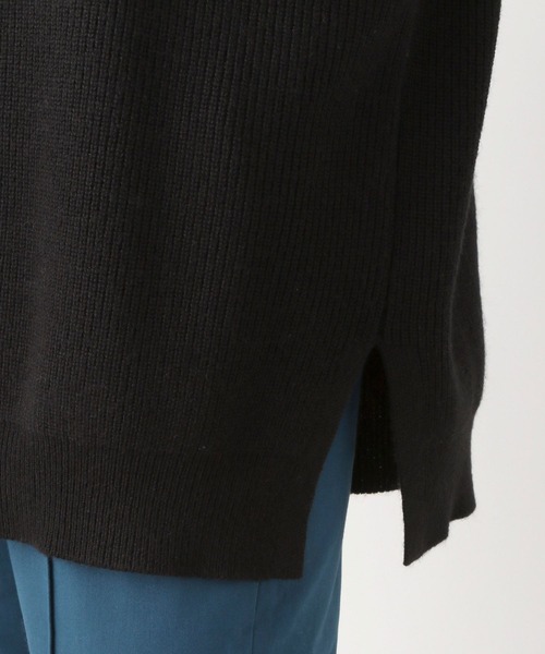 LEPSIM（レプシィム）の「9ゲージフハクコンビニットプルオーバー2　259457（ニット/セーター・レディース・ブラック/グレー/グレイッシュベージュ・FREE）」の13枚目の写真