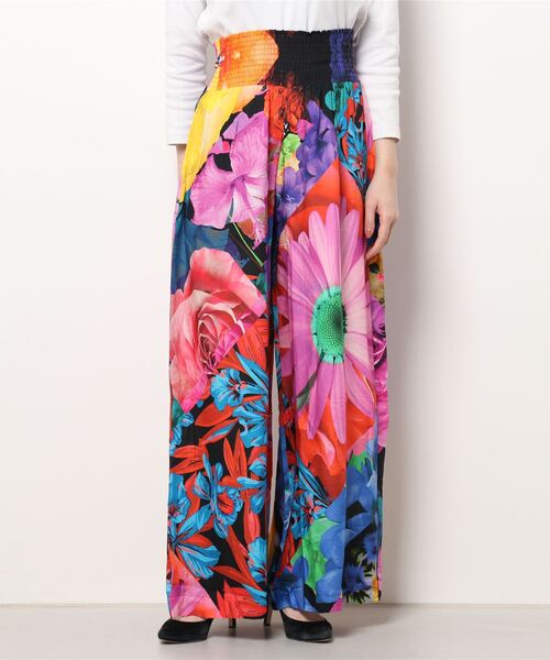 Desigual(デシグアル)の「花柄 パラッツォパンツ(その他パンツ・レディース・マルチ・M/L/S)」の8枚目の写真