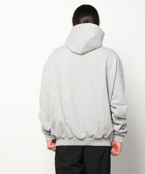 ANOTHERYOUTH（アナザーユース）の「【ANOTHERYOUTH/アナザーユース】heavy cotton hoodie/ヘビーコットン フーディ パーカー オーバーサイズフーディ スウェットセットアップ（パーカー・メンズ・ベージュ/グレー・ONE SIZE）」の20枚目の写真