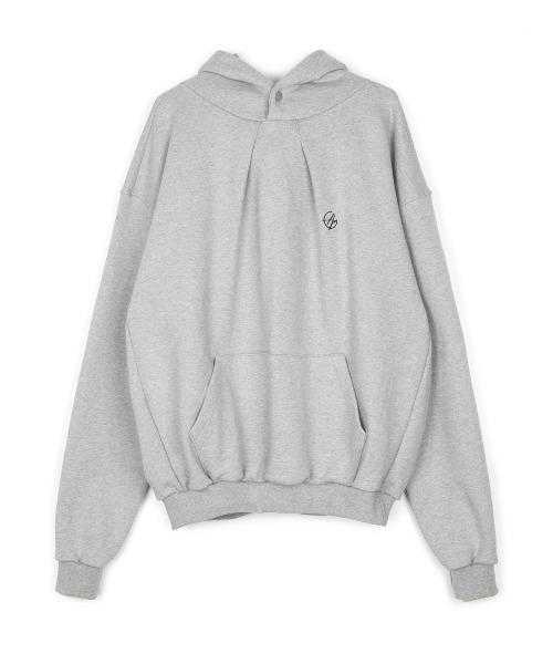 ANOTHERYOUTH（アナザーユース）の「【ANOTHERYOUTH/アナザーユース】heavy cotton hoodie/ヘビーコットン フーディ パーカー オーバーサイズフーディ スウェットセットアップ（パーカー・メンズ・ベージュ/グレー・ONE SIZE）」の4枚目の写真