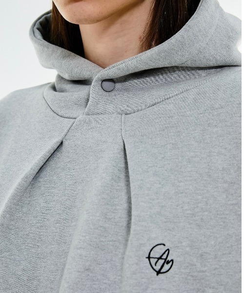 ANOTHERYOUTH（アナザーユース）の「【ANOTHERYOUTH/アナザーユース】heavy cotton hoodie/ヘビーコットン フーディ パーカー オーバーサイズフーディ スウェットセットアップ（パーカー・メンズ・ベージュ/グレー・ONE SIZE）」の22枚目の写真