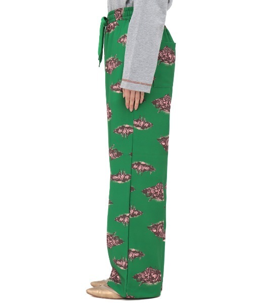 チチカカ（チチカカ）の「【ユニセックス】アソートストレートレッグパンツ（その他パンツ・レディース・グリーン/ブラック/ブラウン・FREE）」の7枚目の写真