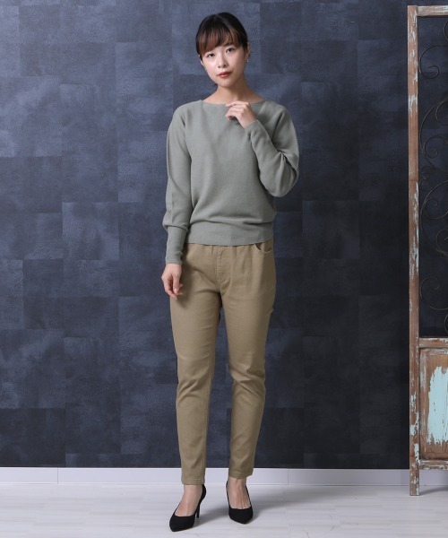 SELECT LEVERY(セレクトリベリー)の「(nod)ゆったりレギンスパンツ(その他パンツ・レディース・ホワイト/パープル/キャメル/ネイビー/カーキ・X-LARGE/MEDIUM/SMALL/LARGE)」の3枚目の写真