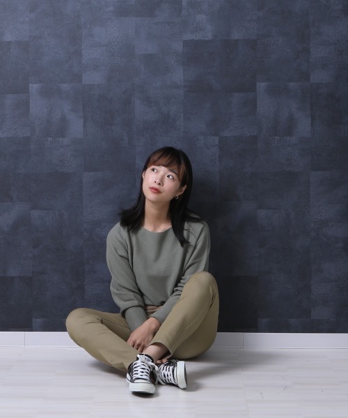 SELECT LEVERY(セレクトリベリー)の「(nod)ゆったりレギンスパンツ(その他パンツ・レディース・ホワイト/パープル/キャメル/ネイビー/カーキ・X-LARGE/MEDIUM/SMALL/LARGE)」の12枚目の写真