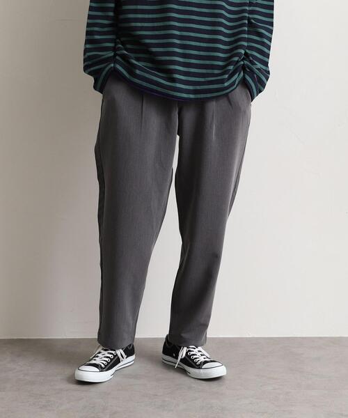 coen（コーエン）の「TRタックイージーパンツ（その他パンツ・メンズ・ネイビー/ブラウン/ブラック/グレー・SMALL/MEDIUM/LARGE/X-LARGE）」の22枚目の写真