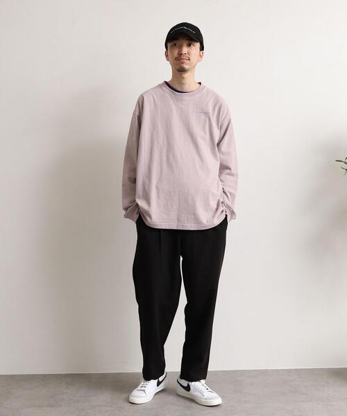 coen（コーエン）の「TRタックイージーパンツ（その他パンツ・メンズ・ネイビー/ブラウン/ブラック/グレー・SMALL/MEDIUM/LARGE/X-LARGE）」の19枚目の写真