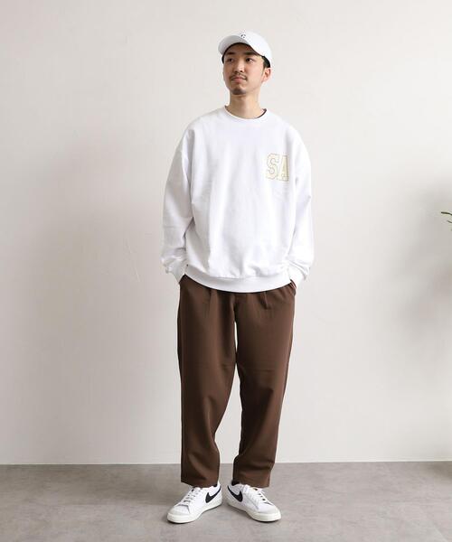 coen（コーエン）の「TRタックイージーパンツ（その他パンツ・メンズ・ネイビー/ブラウン/ブラック/グレー・SMALL/MEDIUM/LARGE/X-LARGE）」の15枚目の写真