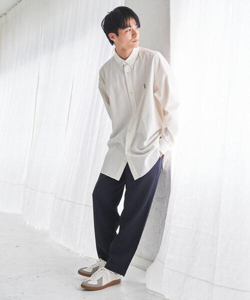 coen（コーエン）の「TRタックイージーパンツ（その他パンツ・メンズ・ネイビー/ブラウン/ブラック/グレー・SMALL/MEDIUM/LARGE/X-LARGE）」の13枚目の写真