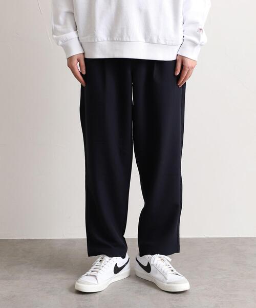 coen（コーエン）の「TRタックイージーパンツ（その他パンツ・メンズ・ネイビー/ブラウン/ブラック/グレー・SMALL/MEDIUM/LARGE/X-LARGE）」の5枚目の写真
