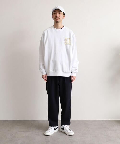 coen（コーエン）の「TRタックイージーパンツ（その他パンツ・メンズ・ネイビー/ブラウン/ブラック/グレー・SMALL/MEDIUM/LARGE/X-LARGE）」の6枚目の写真