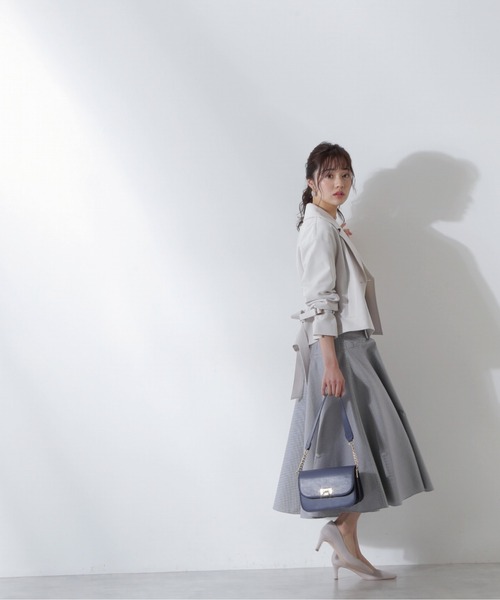 美品❤BRIEFING グレー フード付きセットアップサイズS☆ レースレディース Lace Ladies ショート丈 フード付き