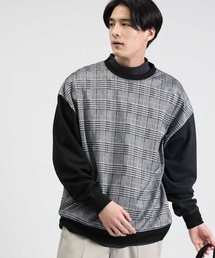 BACK NUMBER | 【BACK NUMBER】切替モックネックレイヤード(アンサンブル)