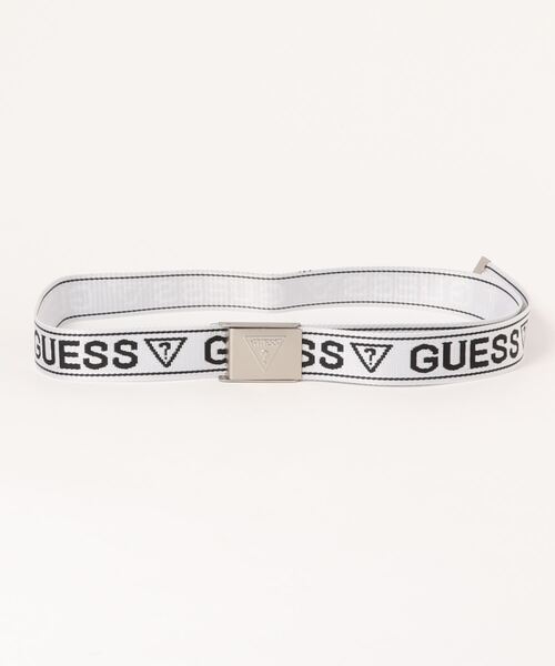 Guess(ゲス)の「【GUESS】 ゲス LOGO BELT ベルト AL1A8867(ベルト・レディース・ホワイト/ブラック/ネイビー/レッド・FREE)」の7枚目の写真