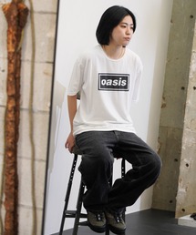 THRIFTY LOOK/スリフティールック 'OASIS' DECCA LOGO TEE オアシス ロゴ バンドTシャツ バンT