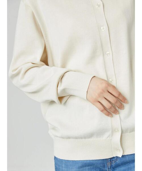 AMERICAN HOLIC(アメリカンホリック)の「クルーネックニットカーディガン(カーディガン/ボレロ・レディース・ブラック/アイボリー/レッド/ブルー・L/M)」の15枚目の写真