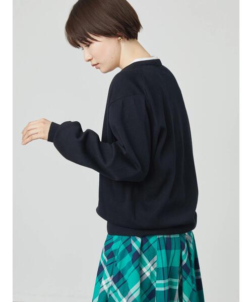 AMERICAN HOLIC(アメリカンホリック)の「クルーネックニットカーディガン(カーディガン/ボレロ・レディース・ブラック/アイボリー/レッド/ブルー・L/M)」の17枚目の写真