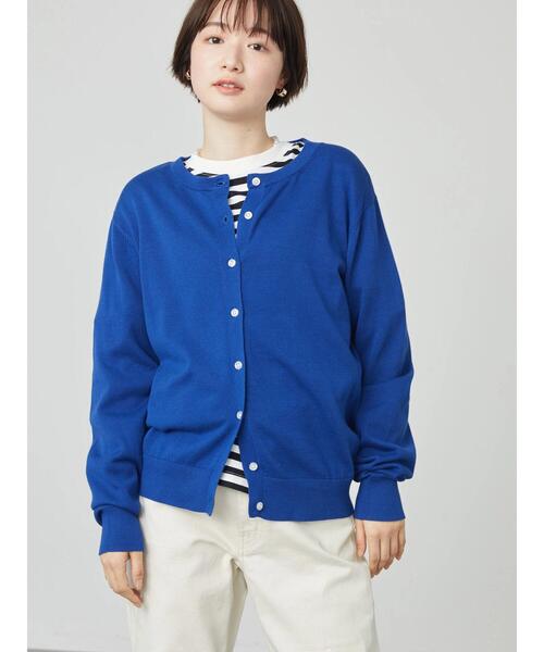 AMERICAN HOLIC(アメリカンホリック)の「クルーネックニットカーディガン(カーディガン/ボレロ・レディース・ブラック/アイボリー/レッド/ブルー・L/M)」の20枚目の写真