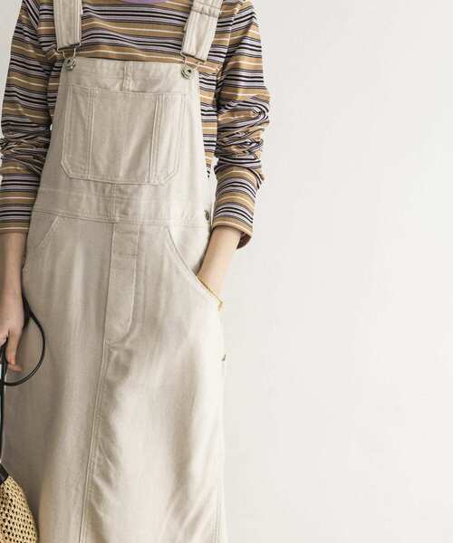 URBAN RESEARCH(アーバンリサーチ)の「ジャンパースカート(ワンピース・レディース・ホワイト系その他/ブラック・FREE)」の13枚目の写真