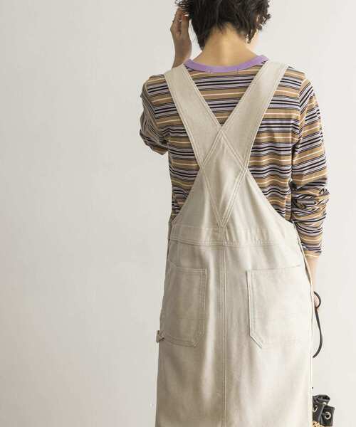 URBAN RESEARCH(アーバンリサーチ)の「ジャンパースカート(ワンピース・レディース・ホワイト系その他/ブラック・FREE)」の15枚目の写真