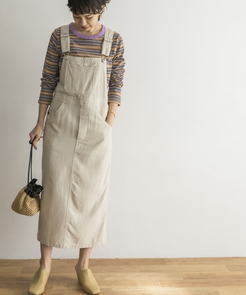 URBAN RESEARCH(アーバンリサーチ)の「ジャンパースカート(ワンピース・レディース・ホワイト系その他/ブラック・FREE)」の17枚目の写真