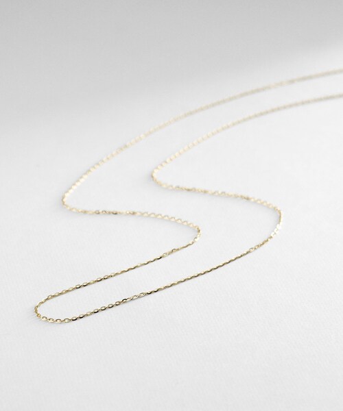 K18ミラーカットチェーン ネックレス（ネックレス）｜COCOSHNIK