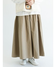 Samansa Mos2 | ツイルギャザースカート(スカート)