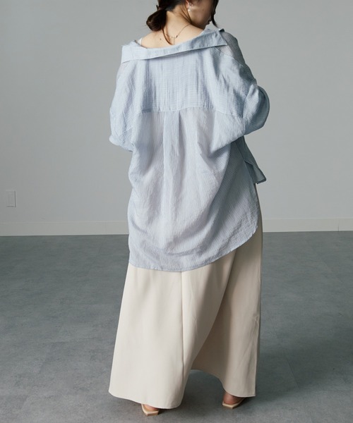RANAN(ラナン)の「ゆったりきれいめAラインフレアーキャミワンピース(ワンピース・レディース・ブラック/ベージュ/モカ/アイボリー/テラコッタ/ネイビー・LL/M/L)」の10枚目の写真