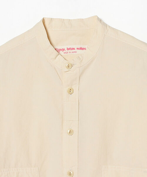 傳 tutaee（ツタエ）の「傳 tutaee / 16de shirts ノーカラーシャツ（シャツ/ブラウス・メンズ・ナチュラル・2）」の3枚目の写真