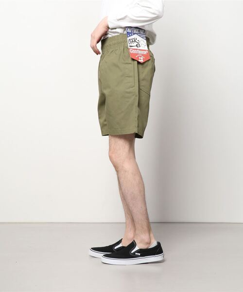 Goodwear(グッドウェア)の「【Goodwear/グッドウェア】シェフショートパンツ(その他パンツ・メンズ・ブラック/ベージュ/ネイビー/カーキ・M/L/XL)」の5枚目の写真