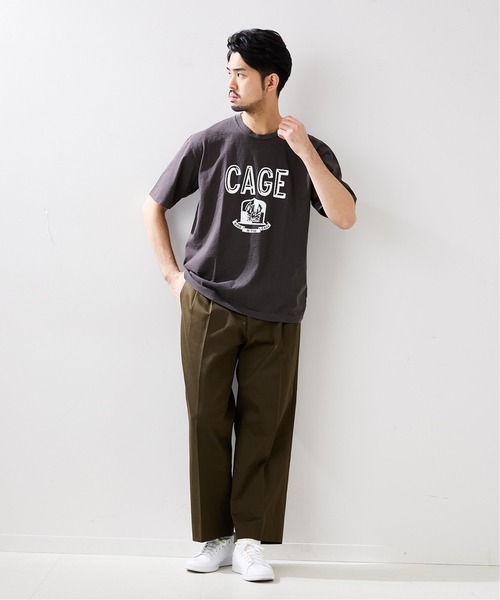 417 EDIFICE(フォーワンセブンエディフィス)の「"ワイド"【allery / アレリ―】スラックス(スラックス・メンズ・ベージュ/カーキ・SMALL/MEDIUM/LARGE)」の19枚目の写真