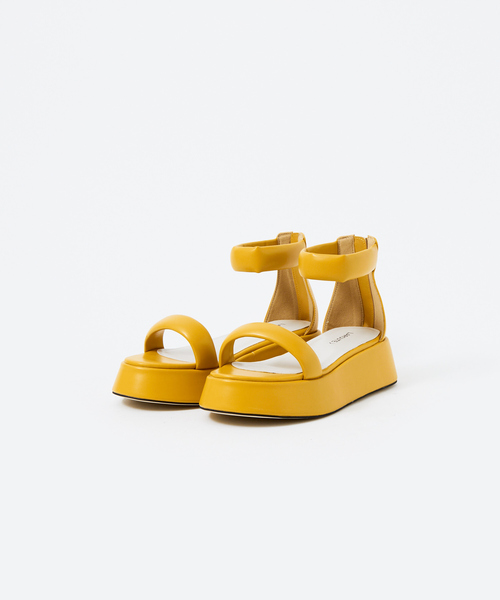 LAROUTE（ラルート）の「★LR/ﾁｭｰﾌﾞﾍﾞﾙﾄﾎﾞﾘｭｰﾑｻﾝﾀﾞﾙ（サンダル・レディース・グリーン/マスタード/ホワイト/ブラック・S/M/L）」の5枚目の写真