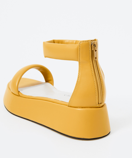 LAROUTE（ラルート）の「★LR/ﾁｭｰﾌﾞﾍﾞﾙﾄﾎﾞﾘｭｰﾑｻﾝﾀﾞﾙ（サンダル・レディース・グリーン/マスタード/ホワイト/ブラック・S/M/L）」の10枚目の写真