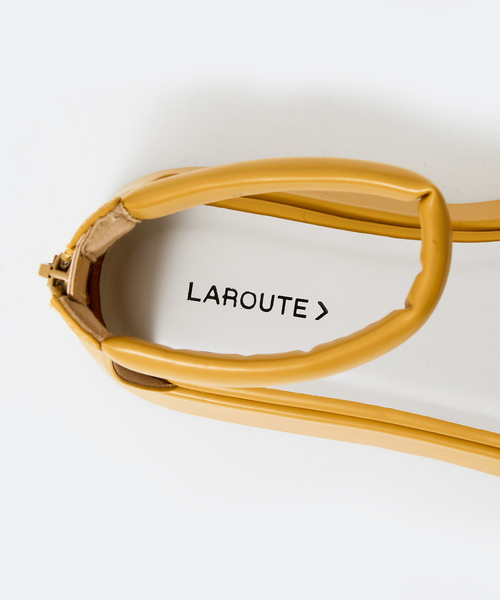 LAROUTE（ラルート）の「★LR/ﾁｭｰﾌﾞﾍﾞﾙﾄﾎﾞﾘｭｰﾑｻﾝﾀﾞﾙ（サンダル・レディース・グリーン/マスタード/ホワイト/ブラック・S/M/L）」の13枚目の写真
