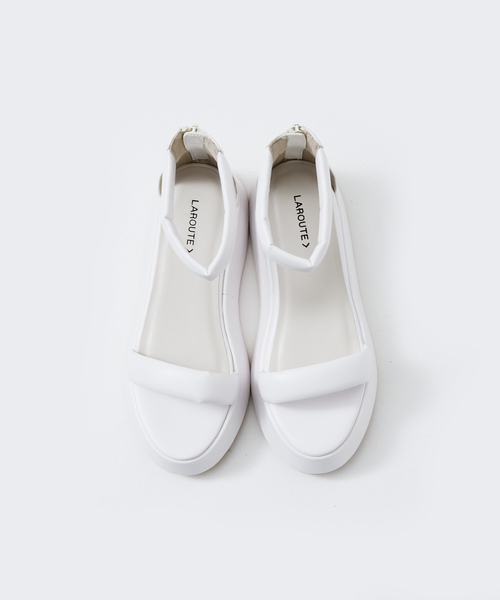 LAROUTE（ラルート）の「★LR/ﾁｭｰﾌﾞﾍﾞﾙﾄﾎﾞﾘｭｰﾑｻﾝﾀﾞﾙ（サンダル・レディース・グリーン/マスタード/ホワイト/ブラック・S/M/L）」の15枚目の写真