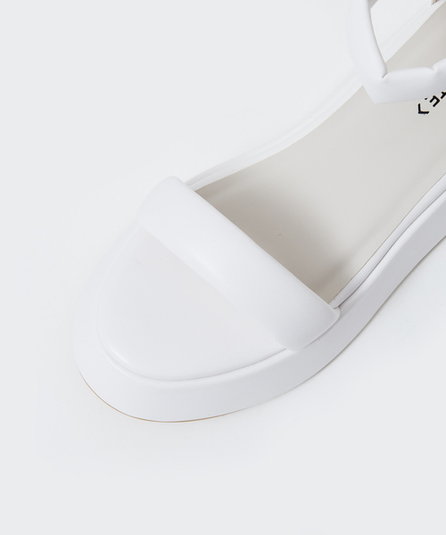 LAROUTE（ラルート）の「★LR/ﾁｭｰﾌﾞﾍﾞﾙﾄﾎﾞﾘｭｰﾑｻﾝﾀﾞﾙ（サンダル・レディース・グリーン/マスタード/ホワイト/ブラック・S/M/L）」の19枚目の写真