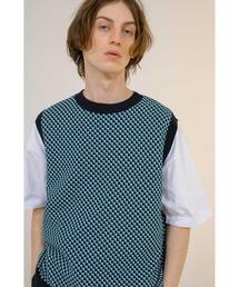 MONKEY TIME | ＜monkey time＞ CTN CLSC/JQD CREW NECK VEST/ベスト(ベスト)