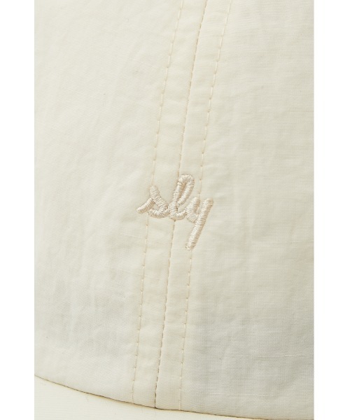 SLY（スライ）の「SLY LOGO NYLON CAP ロゴ ナイロン キャップ（キャップ・レディース・ライム/ブラック/アイボリー・FREE）」の19枚目の写真