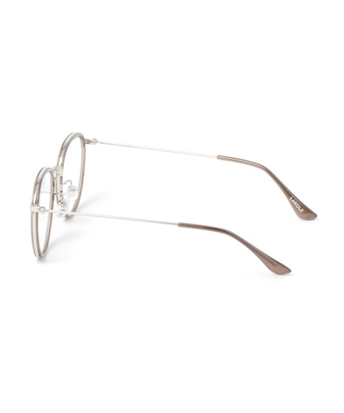 LAKOLE（ラコレ）の「ボストンフレームグラス / 272985（メガネ・レディース・ブラウン/チャコール・FREE）」の10枚目の写真